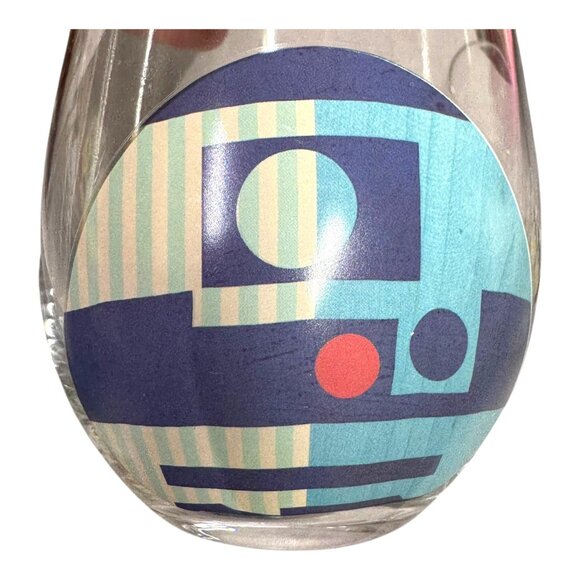 Helmet Hues Joy Jolt Set Of 4 Star Wars-Themed Stemless Wine Glasses Character - Picture 5 of 12